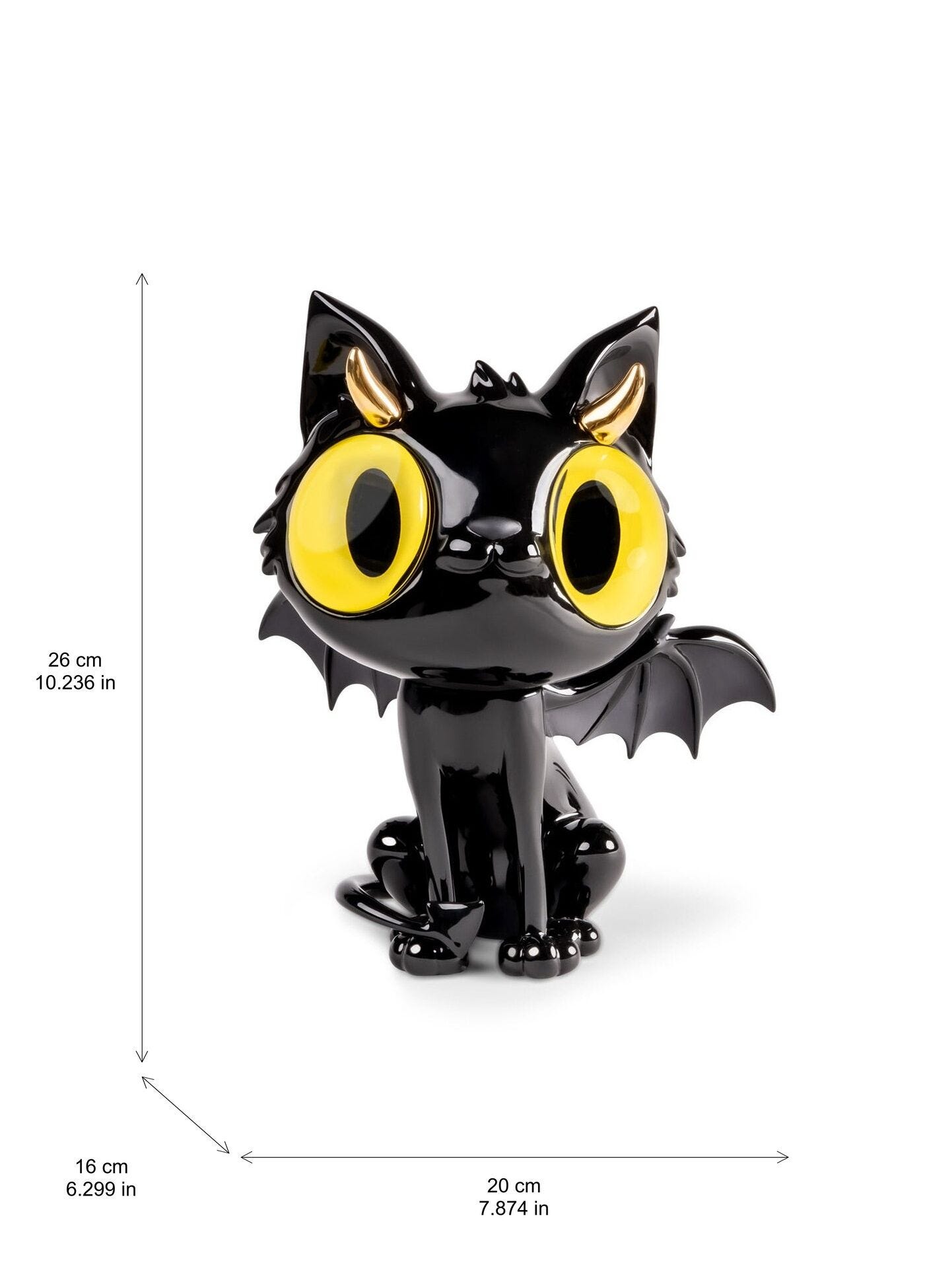 子猫を追って　＃1309　★リヤドロ　スペイン　ポーセリン　光沢仕上げ　絶版 Little devil cat =Limited Edition= | リヤドロ公式オンライン