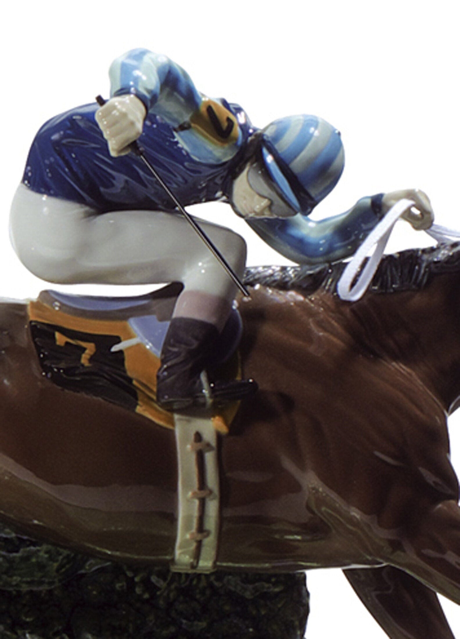 チ*ロ様 LLADRO リヤドロ 優駿 世界限定1500点 ダービー 競馬 置物 LLADRO（リヤドロ） 優駿 世界限定制作数1500点 ダービー 競馬 ウマ 午