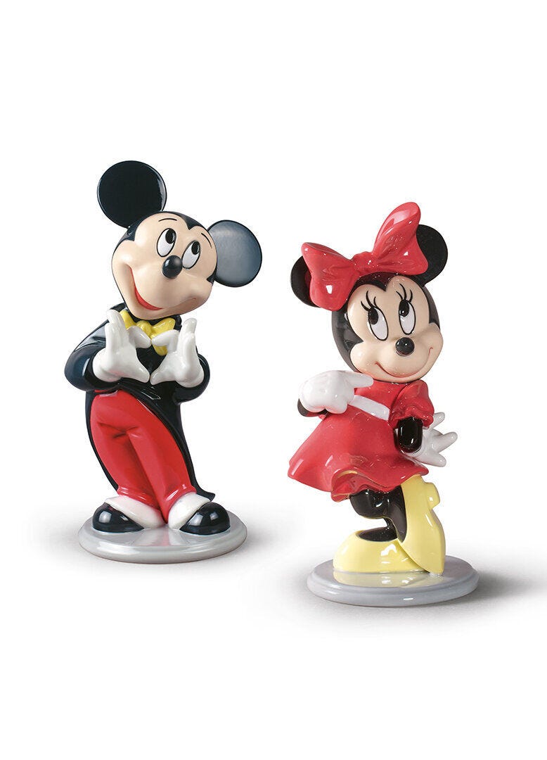 Set de 2 couverts Mickey/Minnie - Sourire et Grandir
