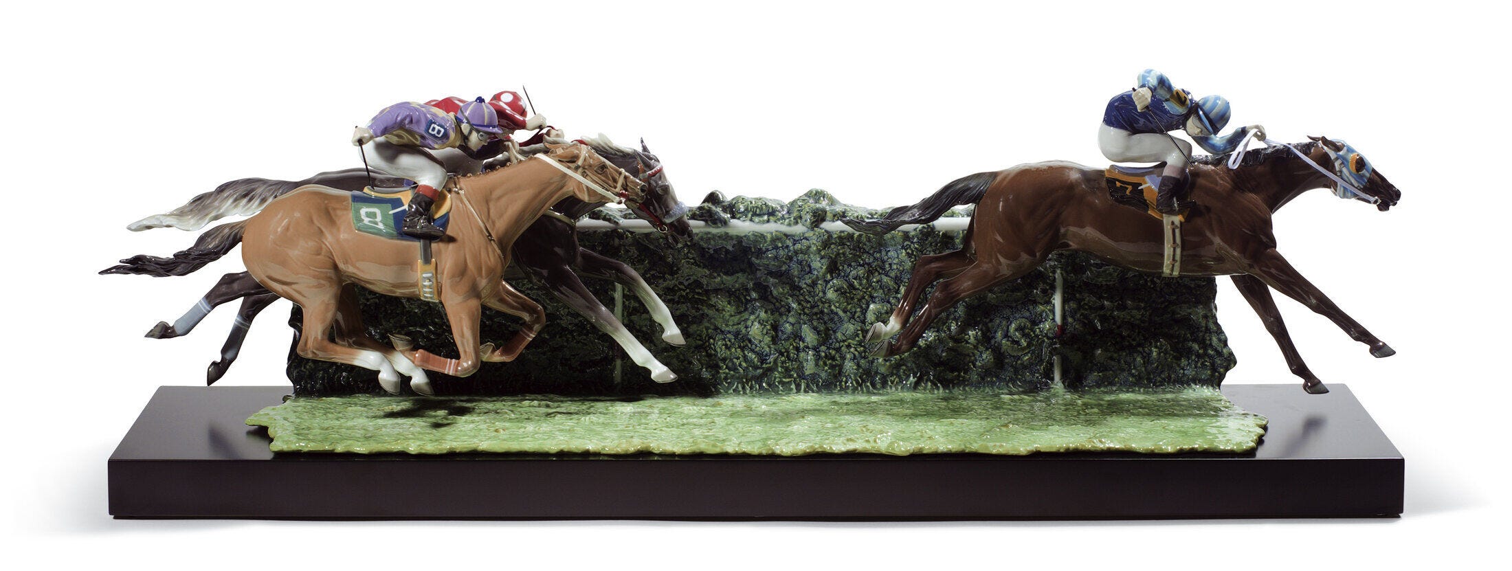 LLADRO リヤドロ 優駿 世界限定1500点 ダービー 競馬 置物 LLADRO リヤドロ 優駿 世界限定制作数1500点 ダービー 競馬 ウマ