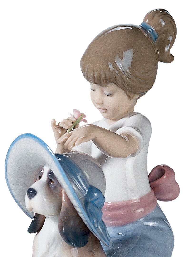 LLADRO リヤドロ【きれいにしましょうね】リアドロ インテリア L331