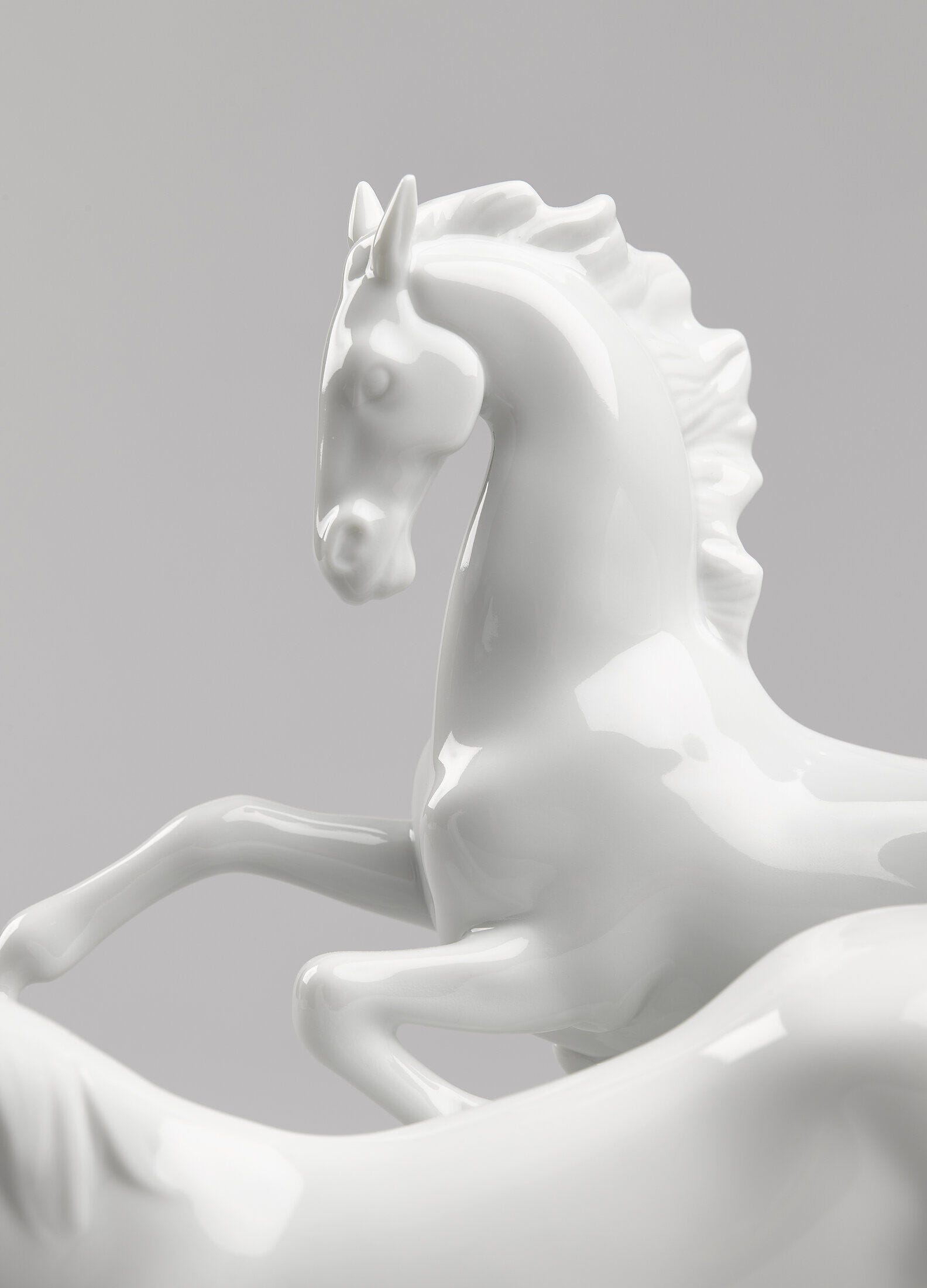 駆ける馬 (White) - Lladro-Japan