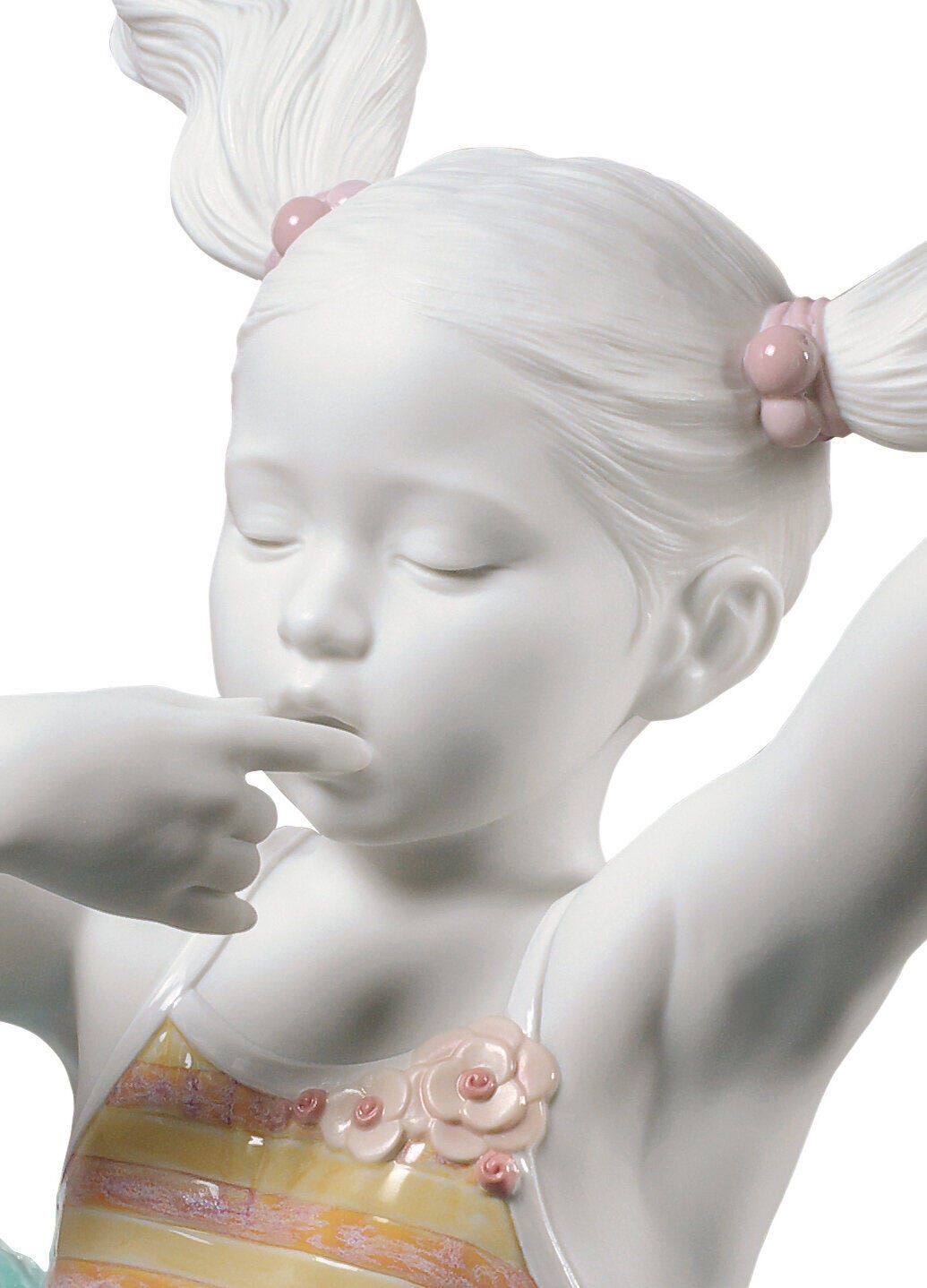 【☆ゆきみだいふく☆】レア！MURANO☆フロストガラス ピエロ人形 置物 リヤドロ（Lladro リアドロ 陶器人形 置物） ピエロ 風船欲しい