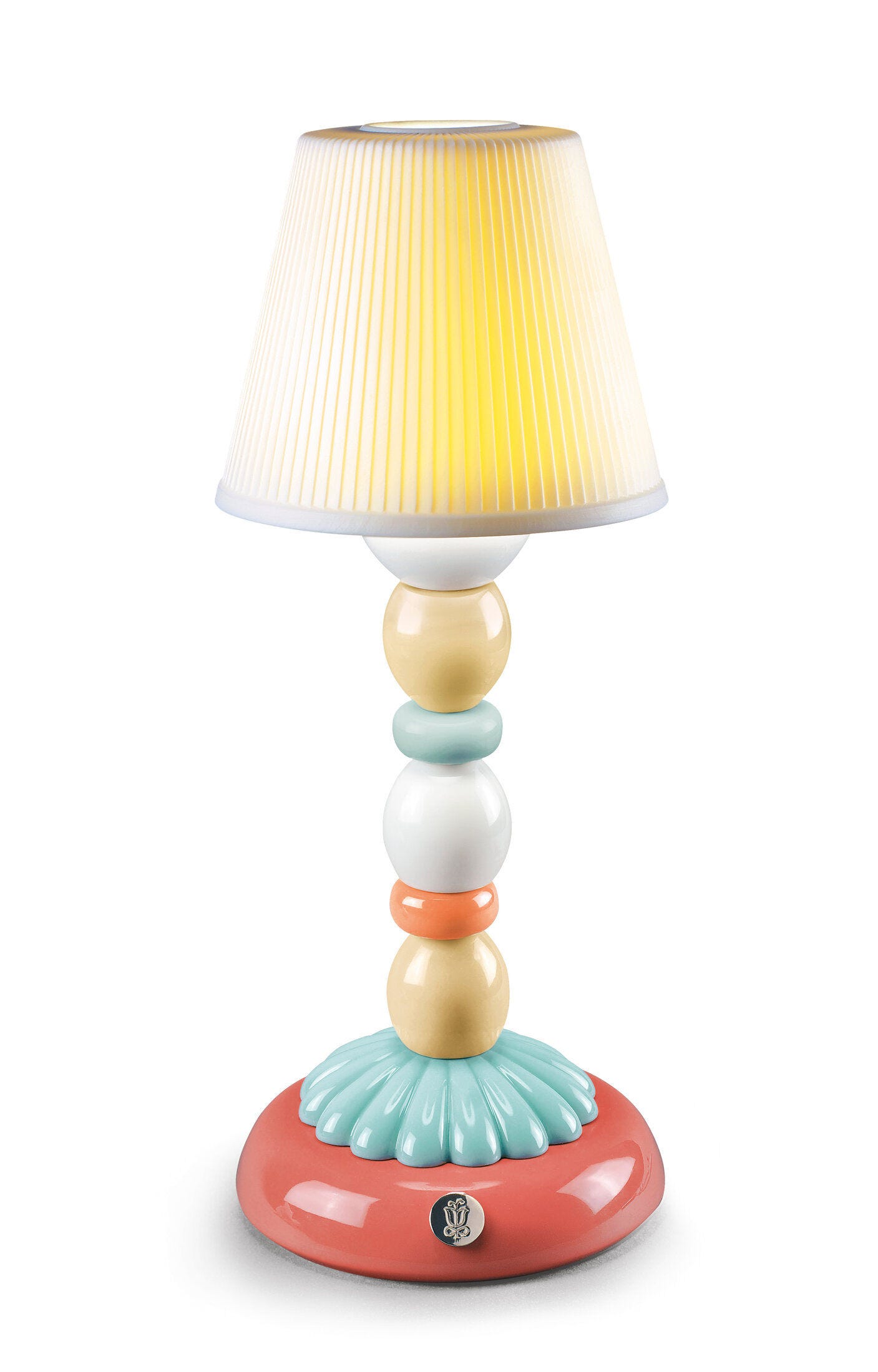 Palm Firefly Table Lamp. Pale Blue - Lladro-USA