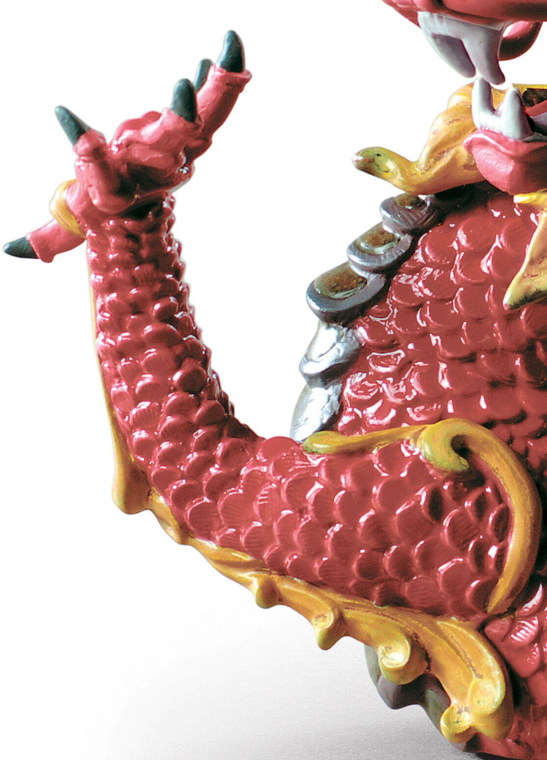 楽天市場】リヤドロ 龍 宝珠 干支 辰 ドラゴン 世界限定制作数