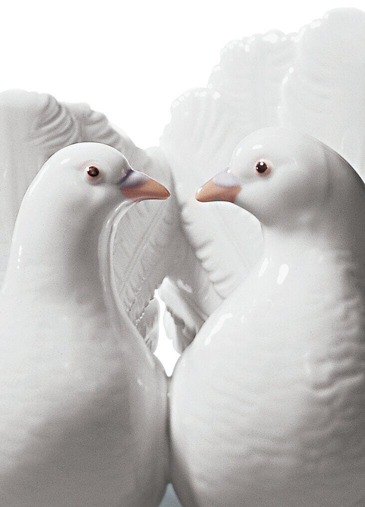 つがいの鳩 - Lladro-Japan