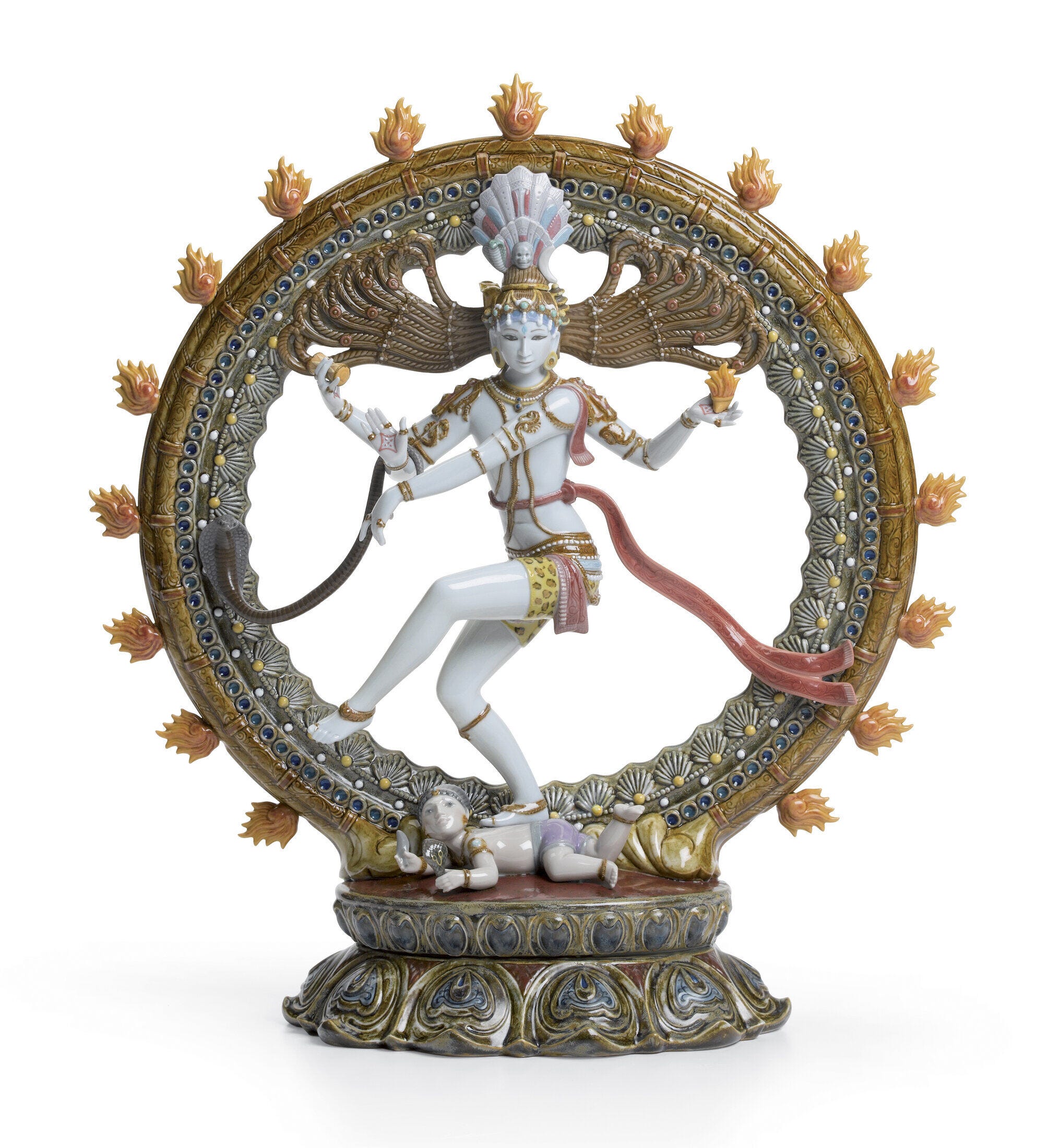 Shiva Nataraja Sculpture. Limited Edition - Lladro-USA