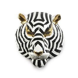 Tiger Mask. Black and Gold | Lladró® USA