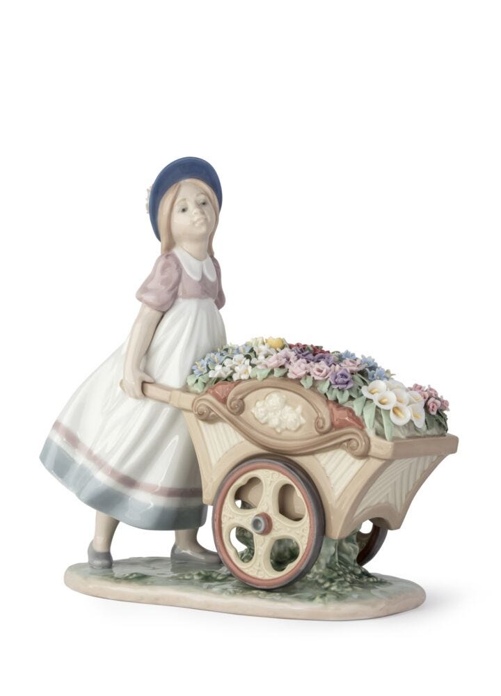 可愛いお花屋さん in Lladró