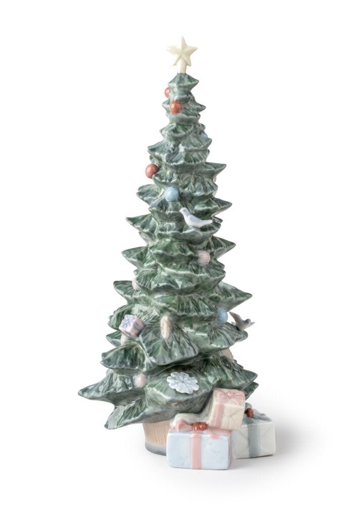 O Christmas Tree Figurine in Lladró