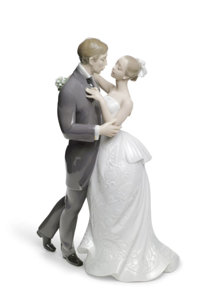 Figura pareja El vals de los novios en Lladró