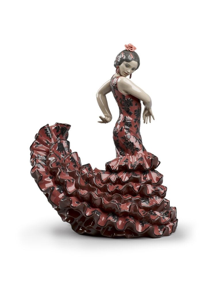 フラメンコの炎 (Red) in Lladró