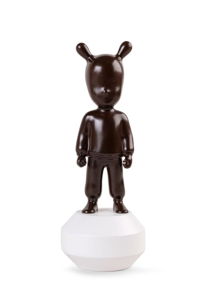 The chocolate Guest Sculpture. Small model in Lladró