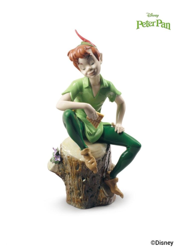 Peter Pan Figure in Lladró