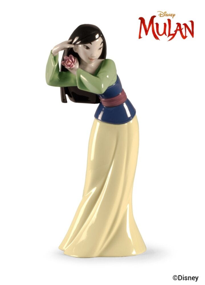 Mulan Figurine in Lladró