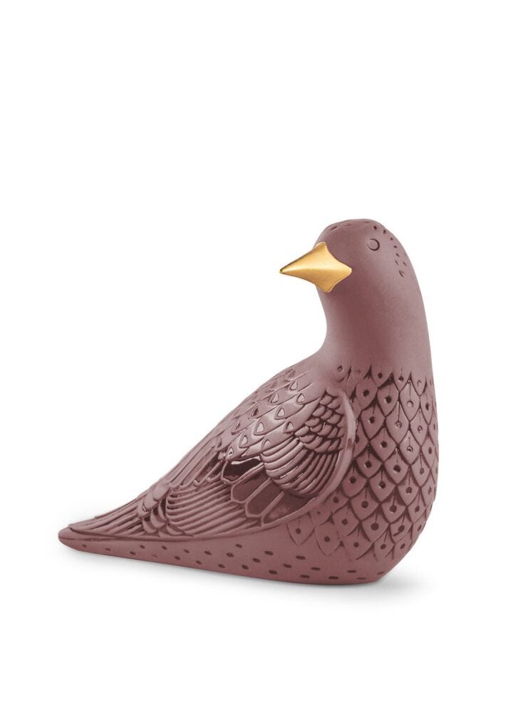 Starling II Figurine. Purple in Lladró