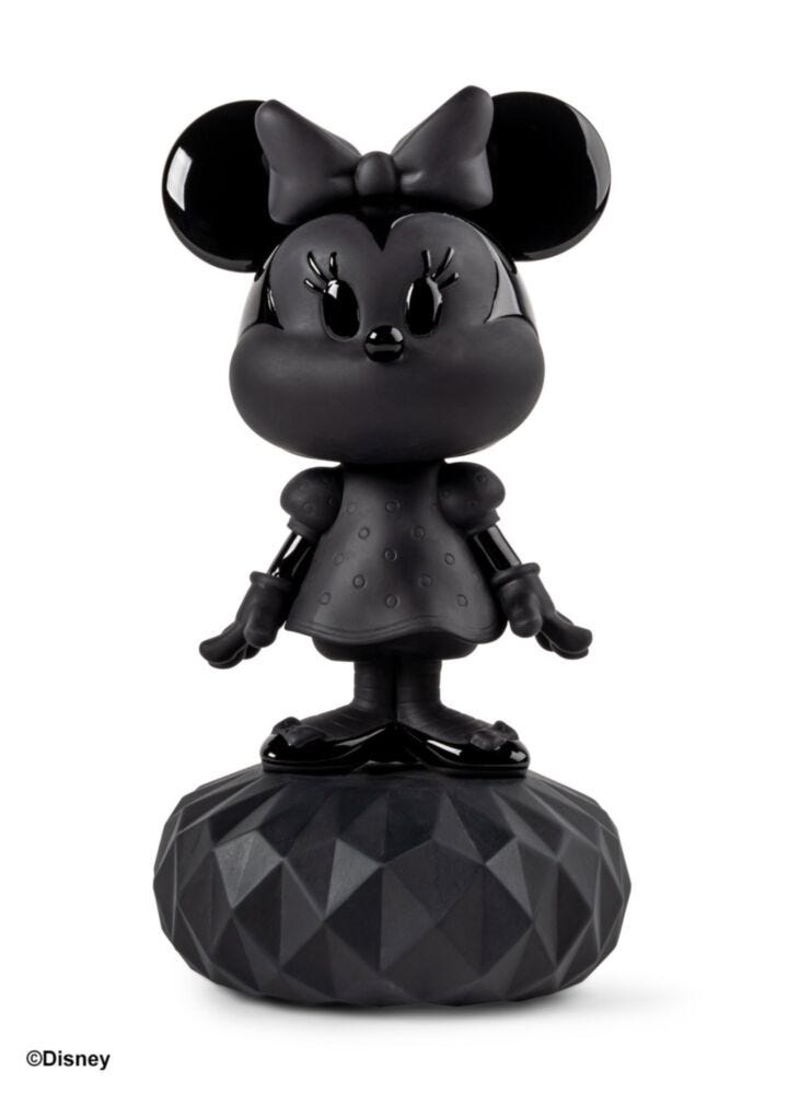 Escultura Minnie™ Total Black en Lladró
