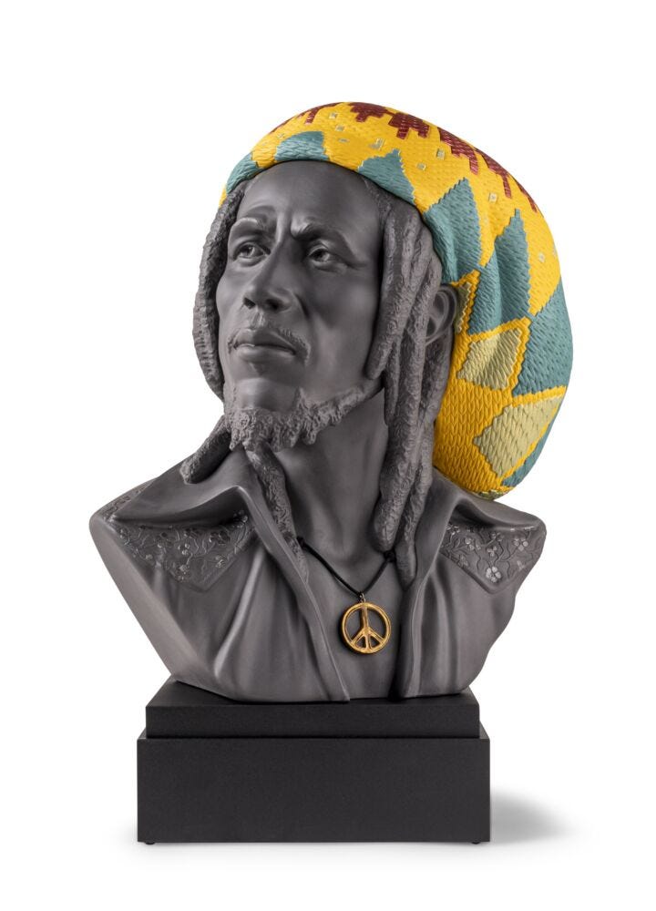 Bob Marley Sculpture. Limited Edition in Lladró