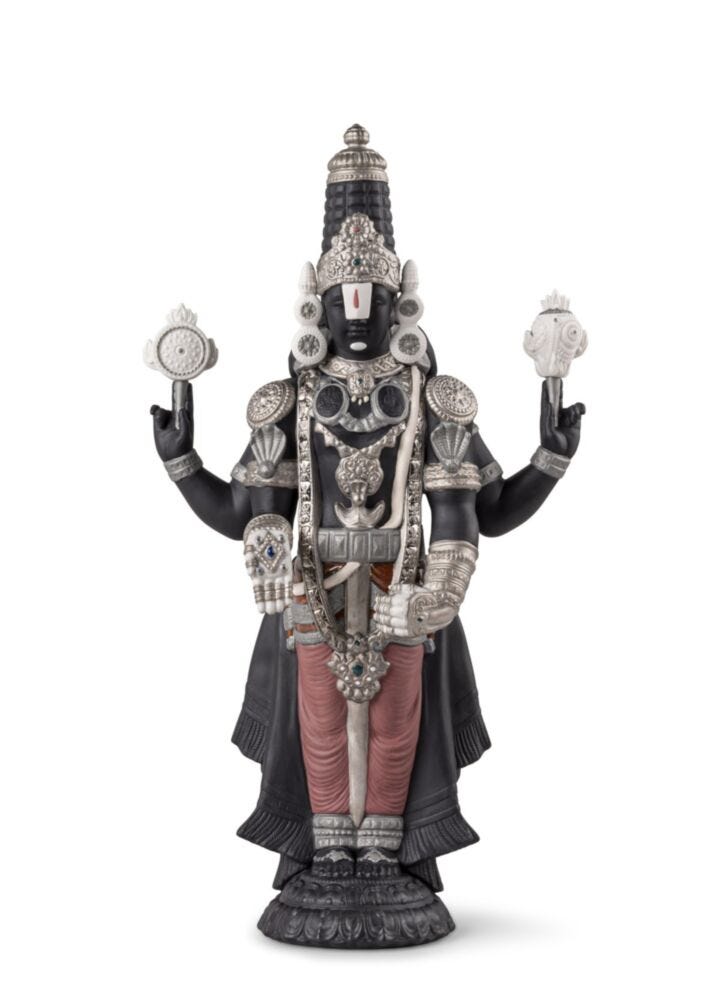 Lord Venkateswara Sculpture in Lladró