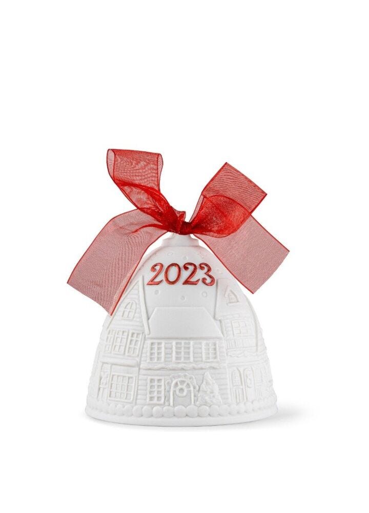 2023 Campana di Natale (Re-Deco rosso) in Lladró