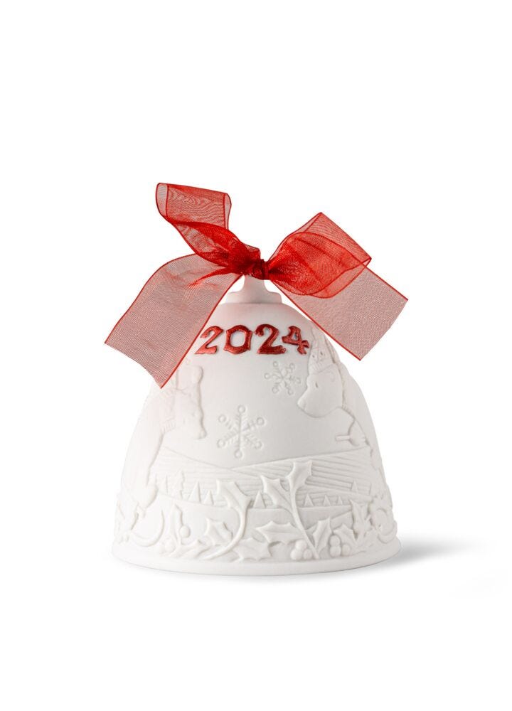 2024 Christmas bell (Re-Deco red) in Lladró