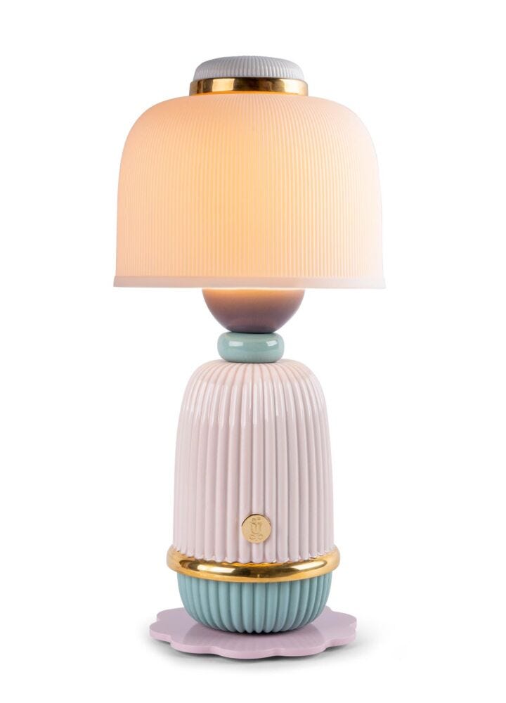 Kokeshi wireless lamp - pink in Lladró