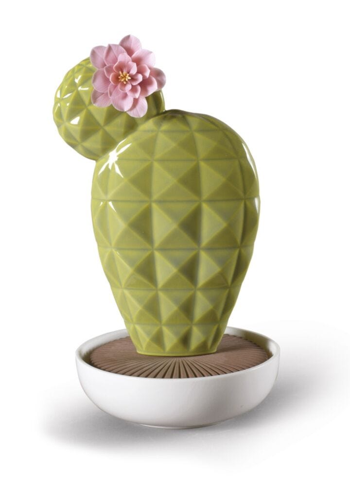Opuntia Cactus Diffuser. Gardens of Valencia Scent in Lladró