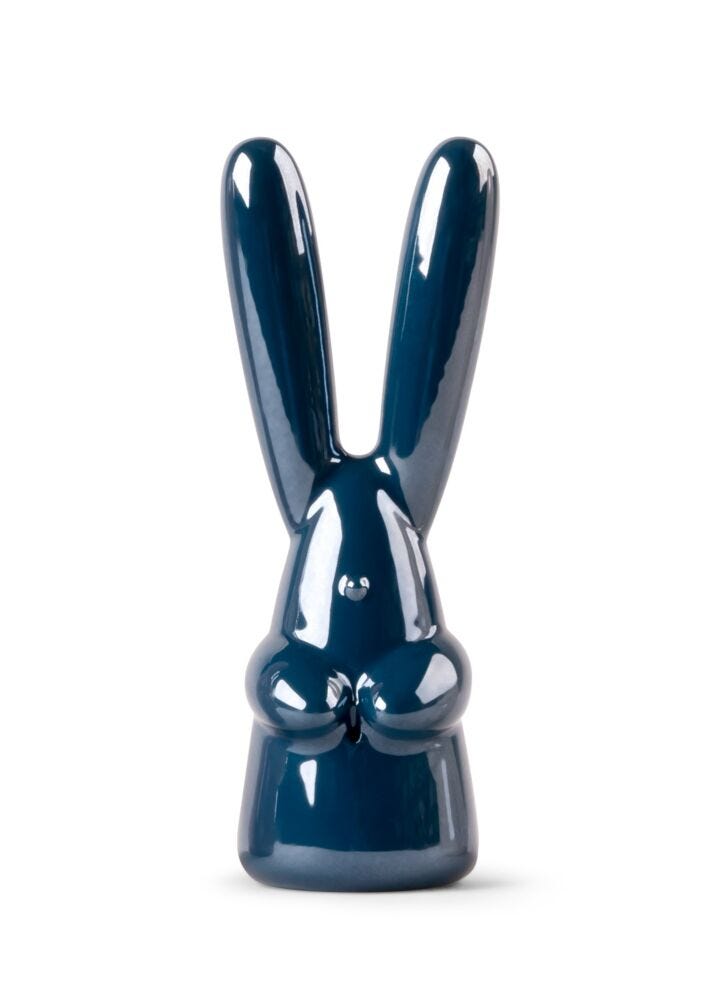 Figura Bunny. Azul oscuro en Lladró
