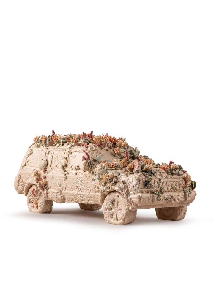 Coral Car (Sand) Sculpture. Limited Edition in Lladr&oacute;