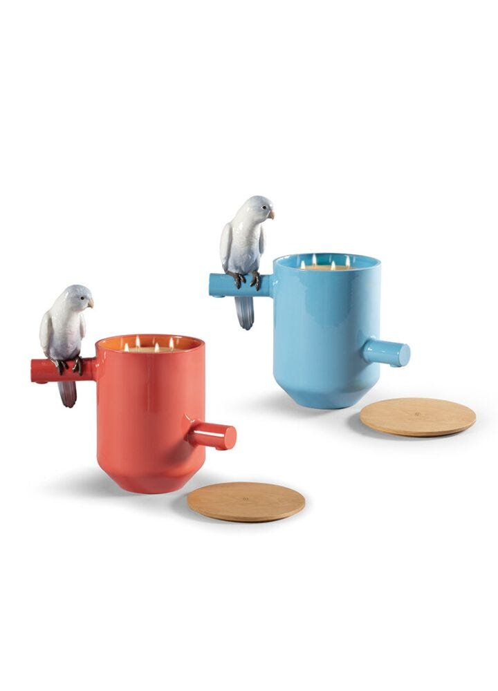 Set Velas Parrot Treasure en Lladró