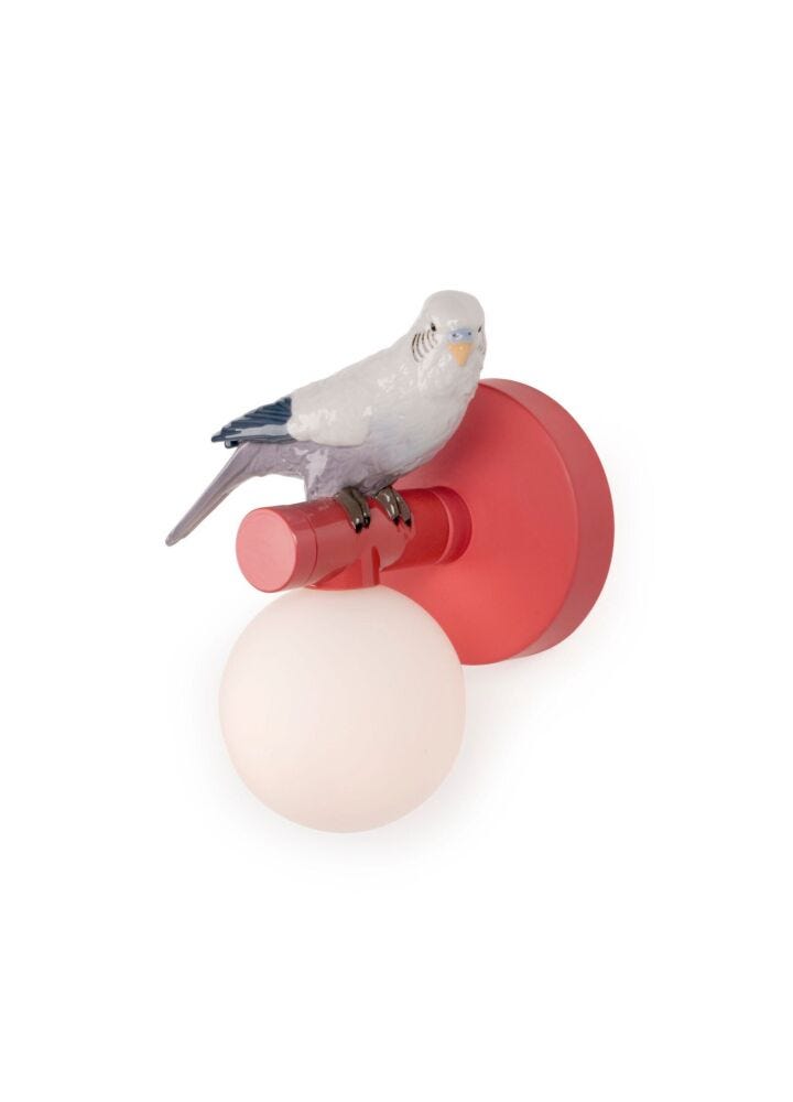 Aplique de pared Parrot en Lladró