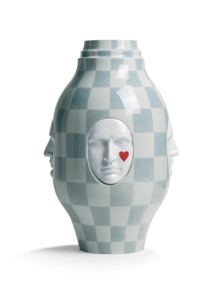 Conversation Vase I. By Jaime Hayon in Lladró