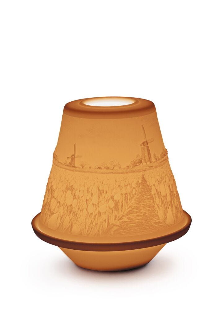 Tulips in Spring Lithophane in Lladró