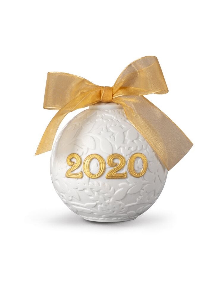 2020 Christmas Ball. Golden Luster in Lladró