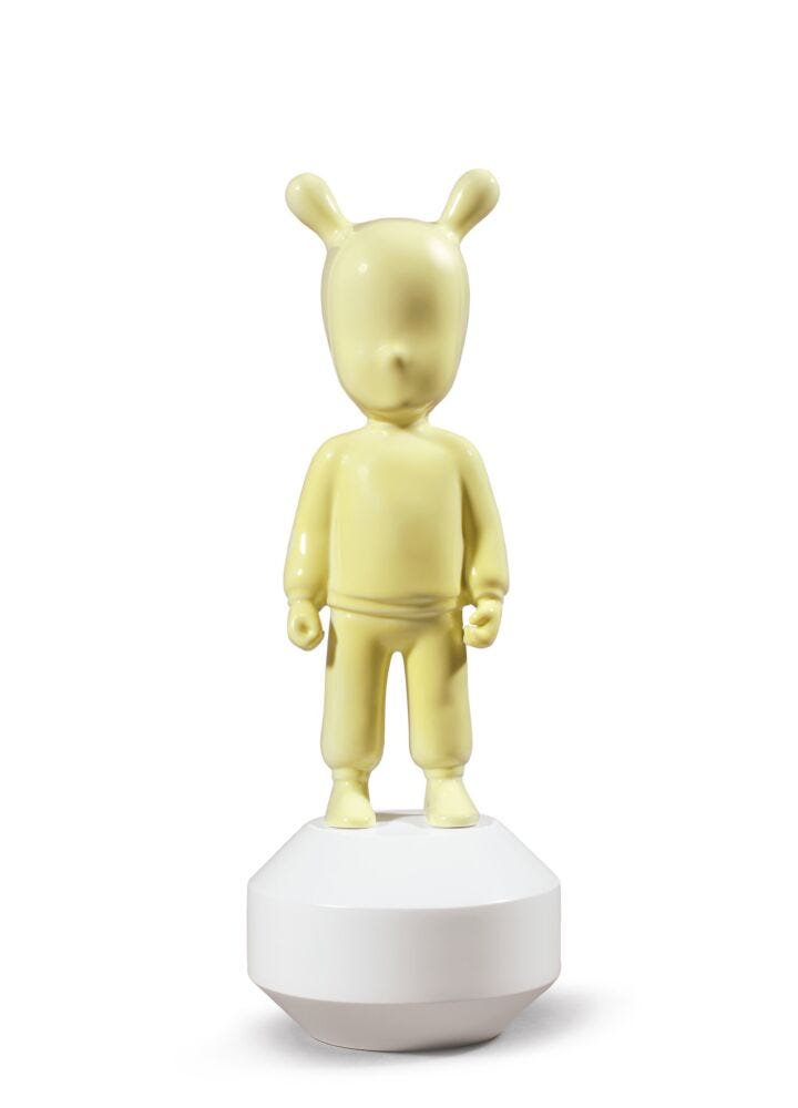 The Yellow Guest Figurine. Small Model. in Lladró