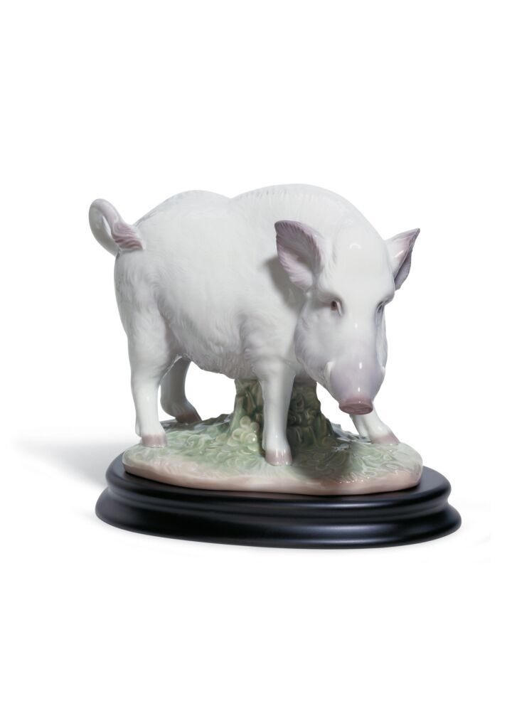 The Boar Figurine in Lladró