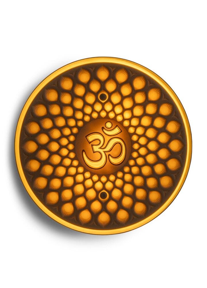 Aplique de pared Om en Lladró