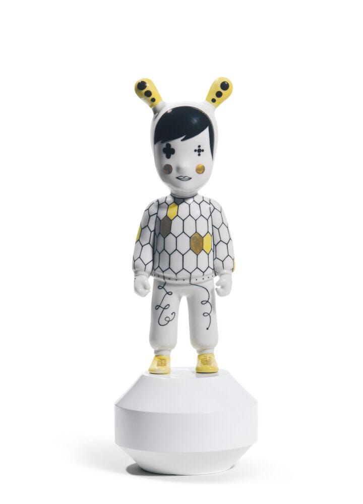 The Guest by Jaime Hayon Sculpture. Small Model. Numbered Edition in Lladró