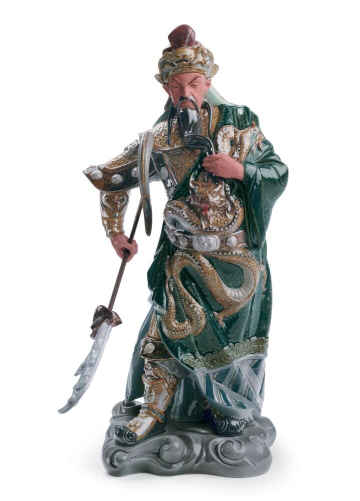 Ancient Dynasty Warrior Figurine in Lladró