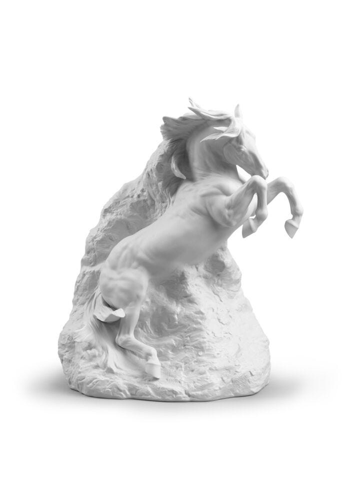 Scultura Cavallo Spirito indomabile in Lladró