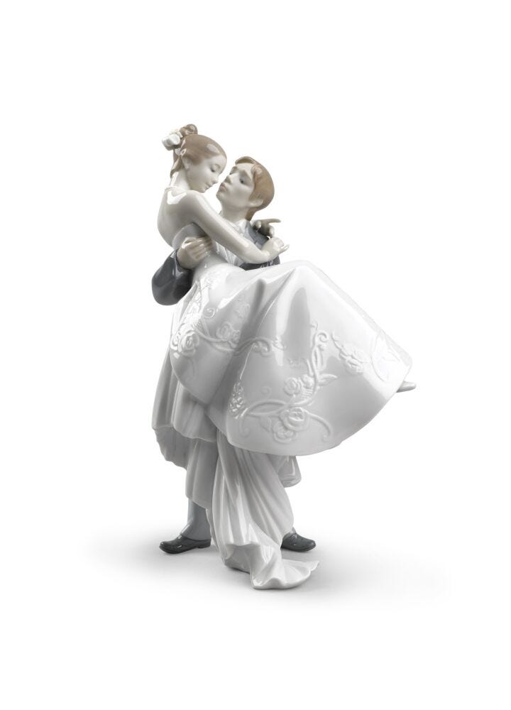 The Happiest Day Couple Figurine in Lladró