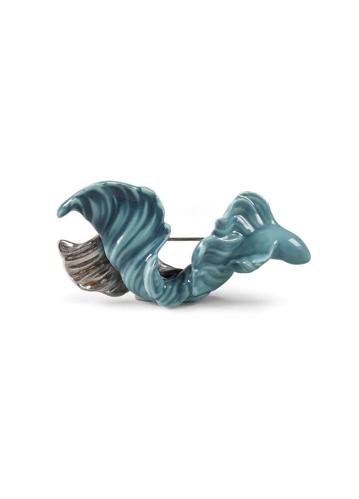 Aquarium Brooch in Lladró