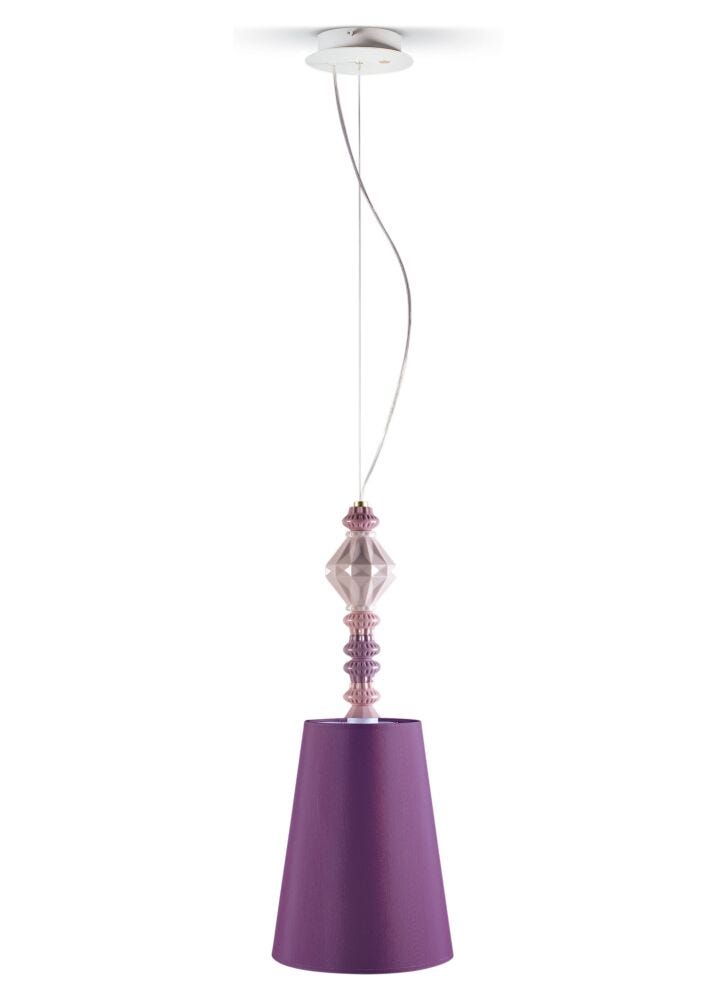Belle de Nuit Ceiling Lamp I. Pink (US) in Lladró