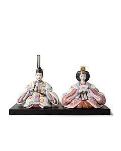 雛人形(花文様) =Limited Edition= in Lladr&oacute;