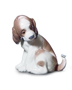 French Bulldog with Macarons Dog Figurine - Lladro-USA