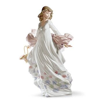 Spring Splendor Woman Figurine in Lladró