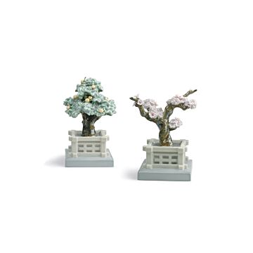 Japanese Tree Pots Figurine in Lladró