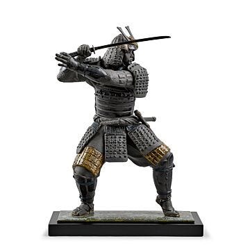Samurai Warrior Sculpture in Lladró