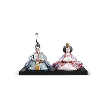 Hinamatsuri Dolls Figurine in Lladró
