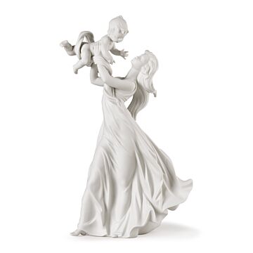 Figura madre Mi precioso bebé. Blanco mate en Lladró
